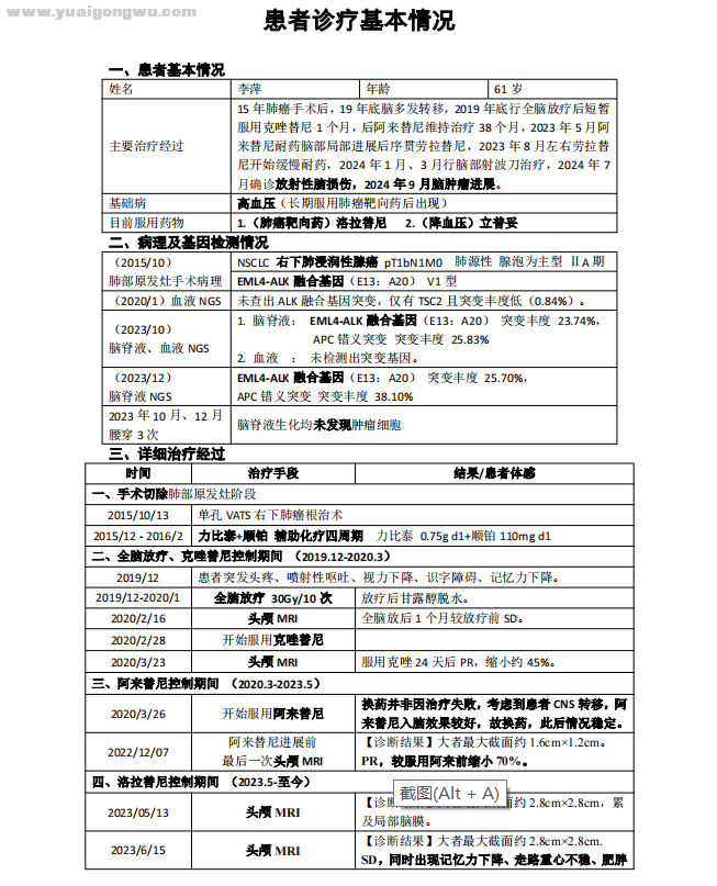 治疗经过1